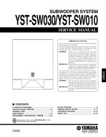 Yamaha YSTSW-010-Service-Manual 